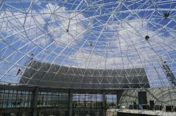 乐平网架公司为大家分享干煤棚在后期的维护措施